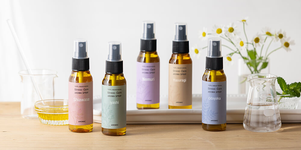 ストレスケア アロマスプレー 【Odayaka-穏やか】50ml詰替用（エコパック）