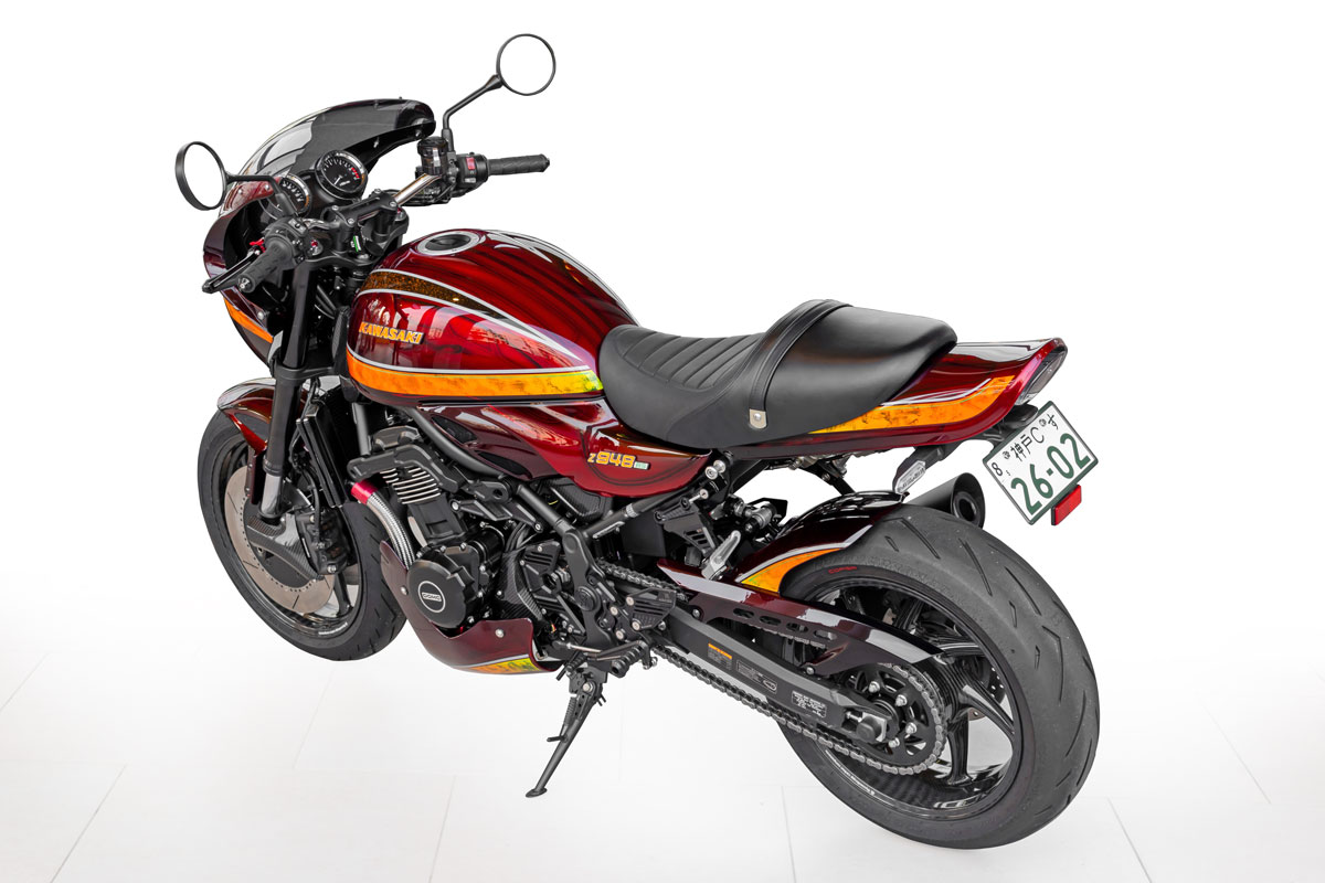 2022年東京モーターサイクルショー展示車両 ARCHI Z900RS “レッド