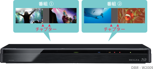 DBR-W2009/W1009/W509/見る・録（と）る/見る｜レグザブルーレイ