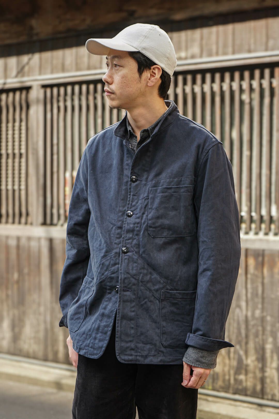 BRITISH WORK JACKET - MADE IN ENGLAND（NAVY） | ARCH ONLINE SHOP
