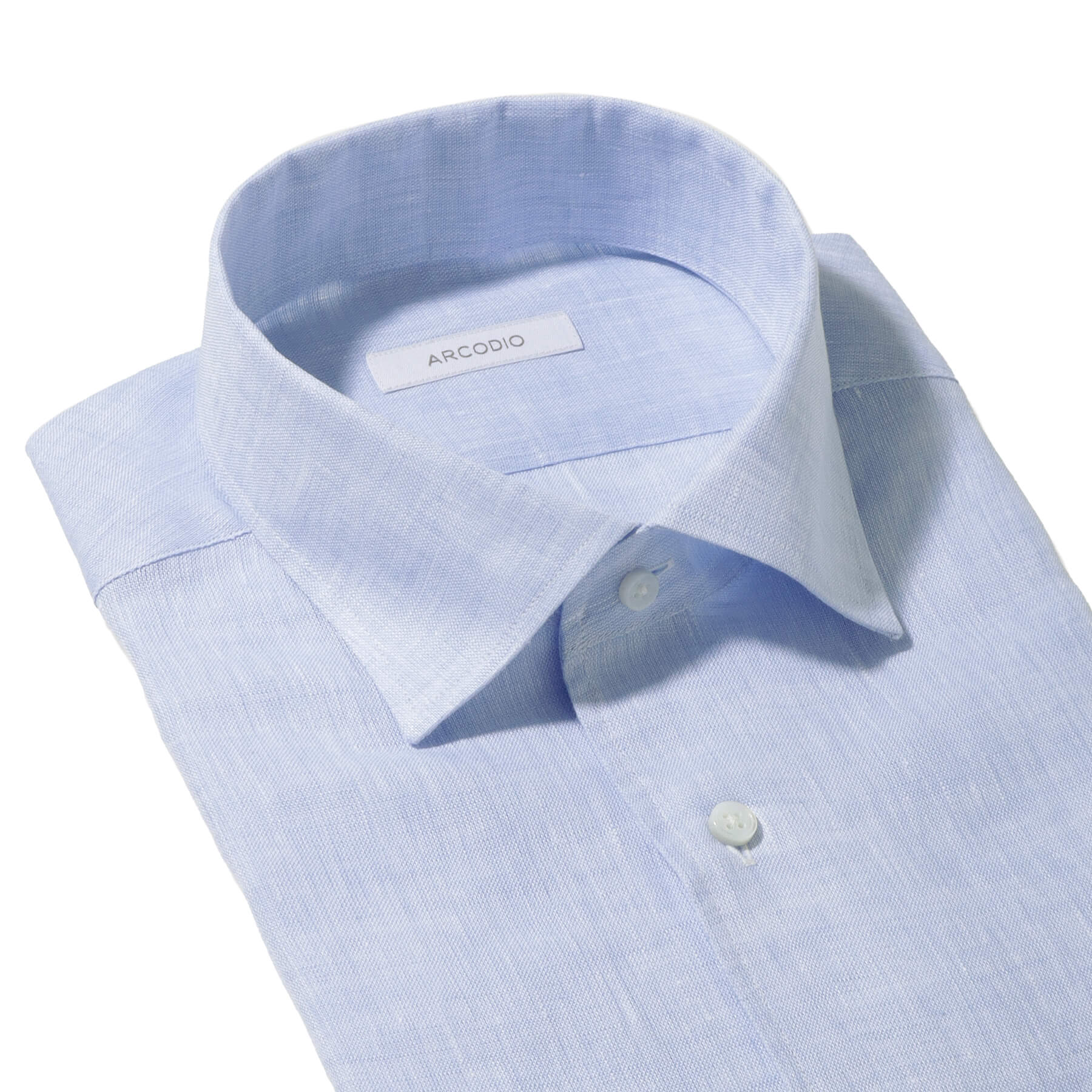 APERTO（イタリアンカラー） フレンチリネン サックスブルー - ARCODIO