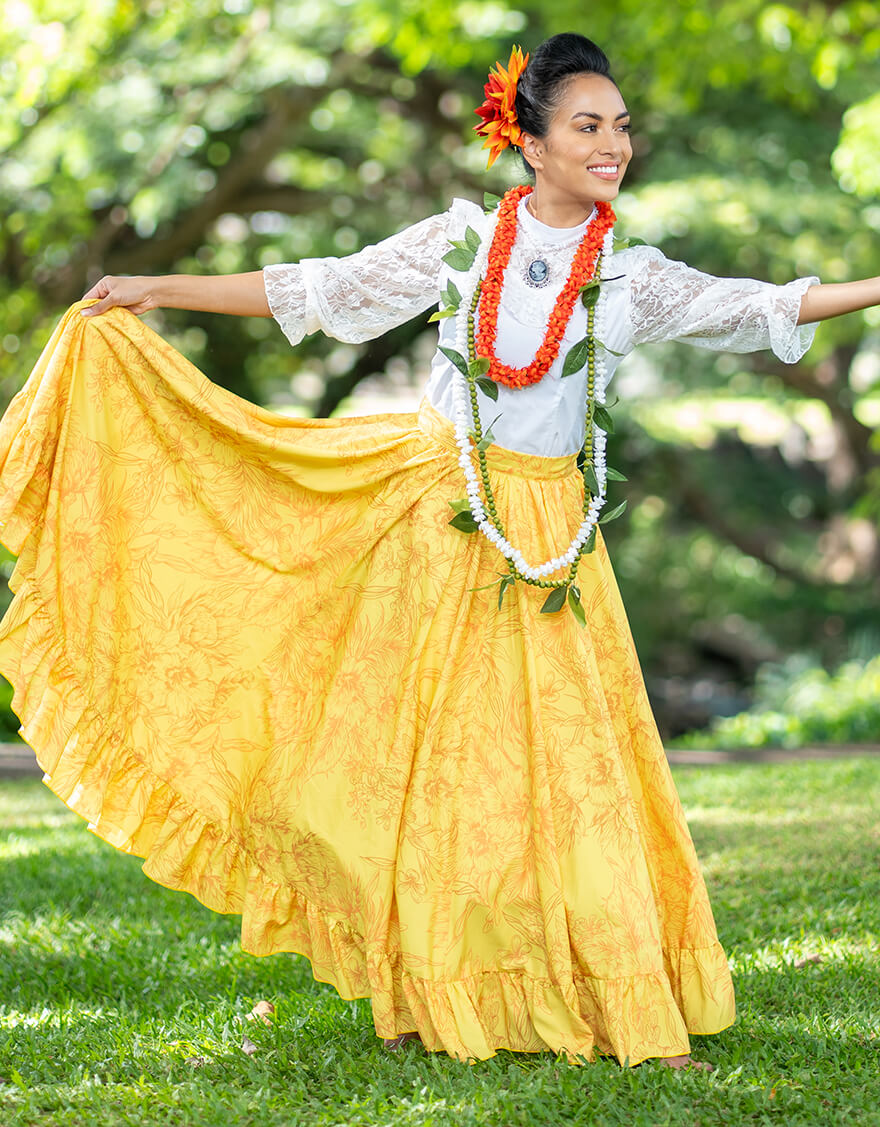 Admiral テニスウェア ライトイエロー 花柄スカート Admiral テニス