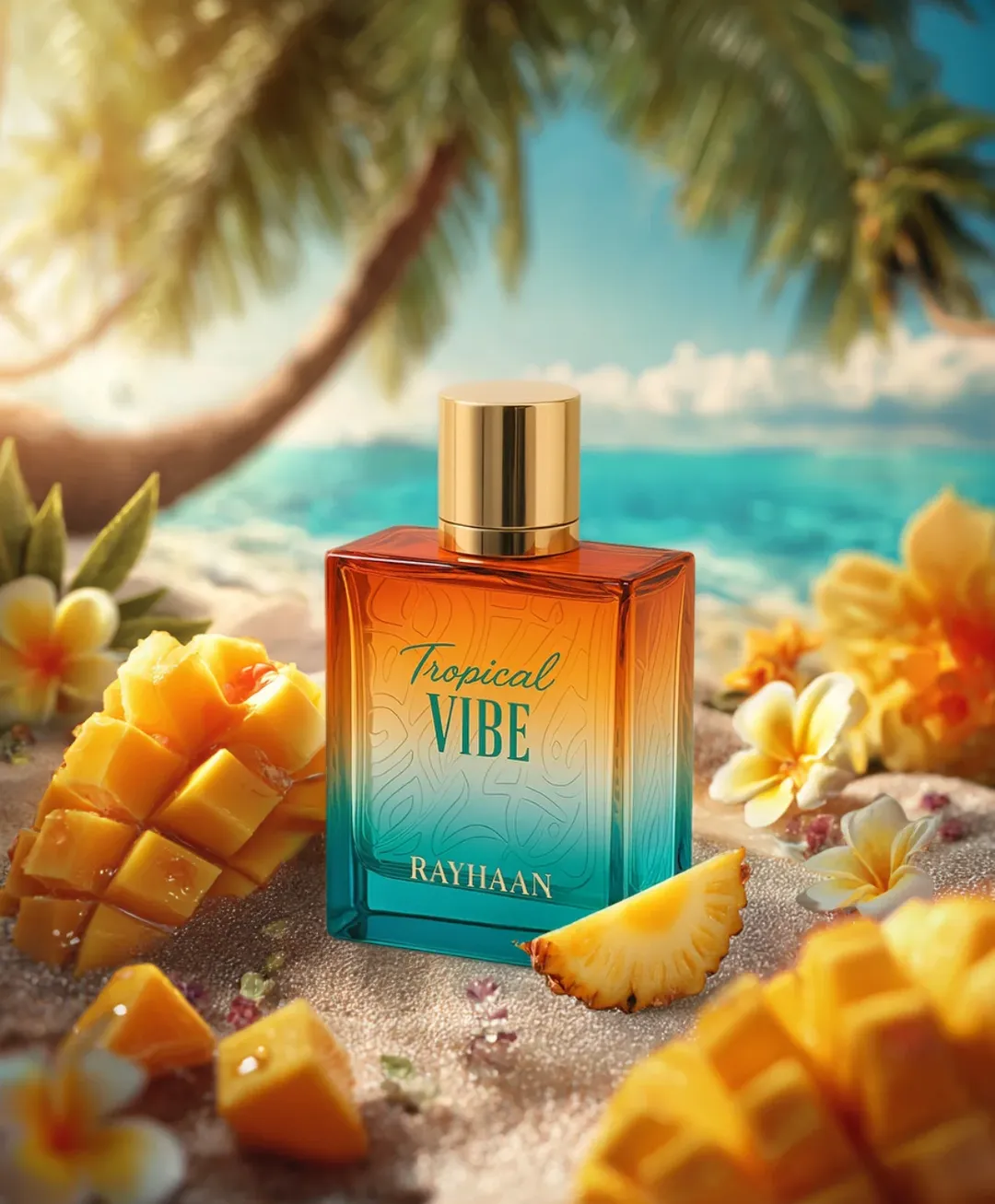 Eau de Parfum Tropical Vibes by Rayhaan, Unisex, 100 ml - Arabian