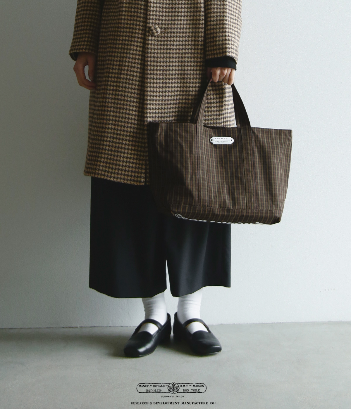 R & D.M.Co-(オールドマンズテーラー)ROBINSON'S チェック トート
