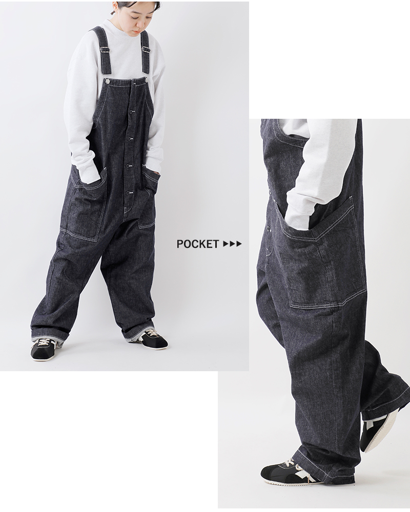 10日までchinami HARVESTYデニムオーバーオール サイズ2 10日まで