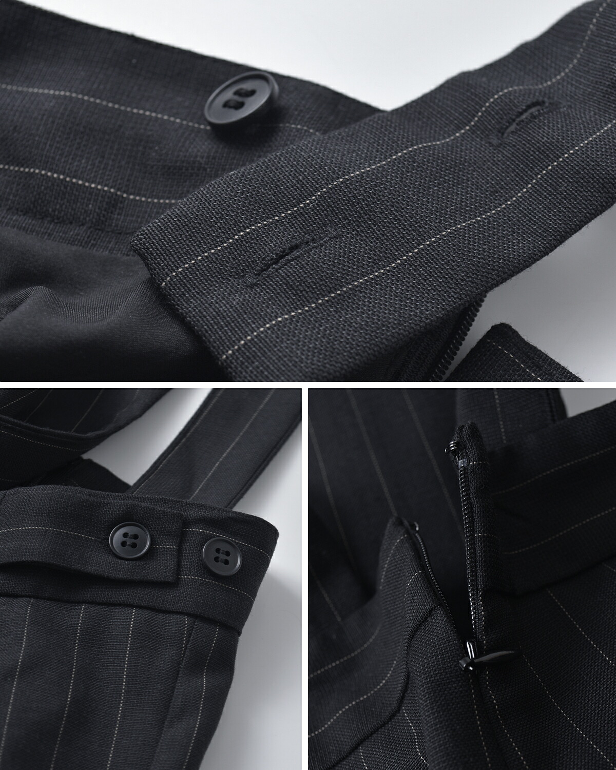 60%OFF】CLANE クラネ ディープ Uネック サロペット 18112-5122-kk