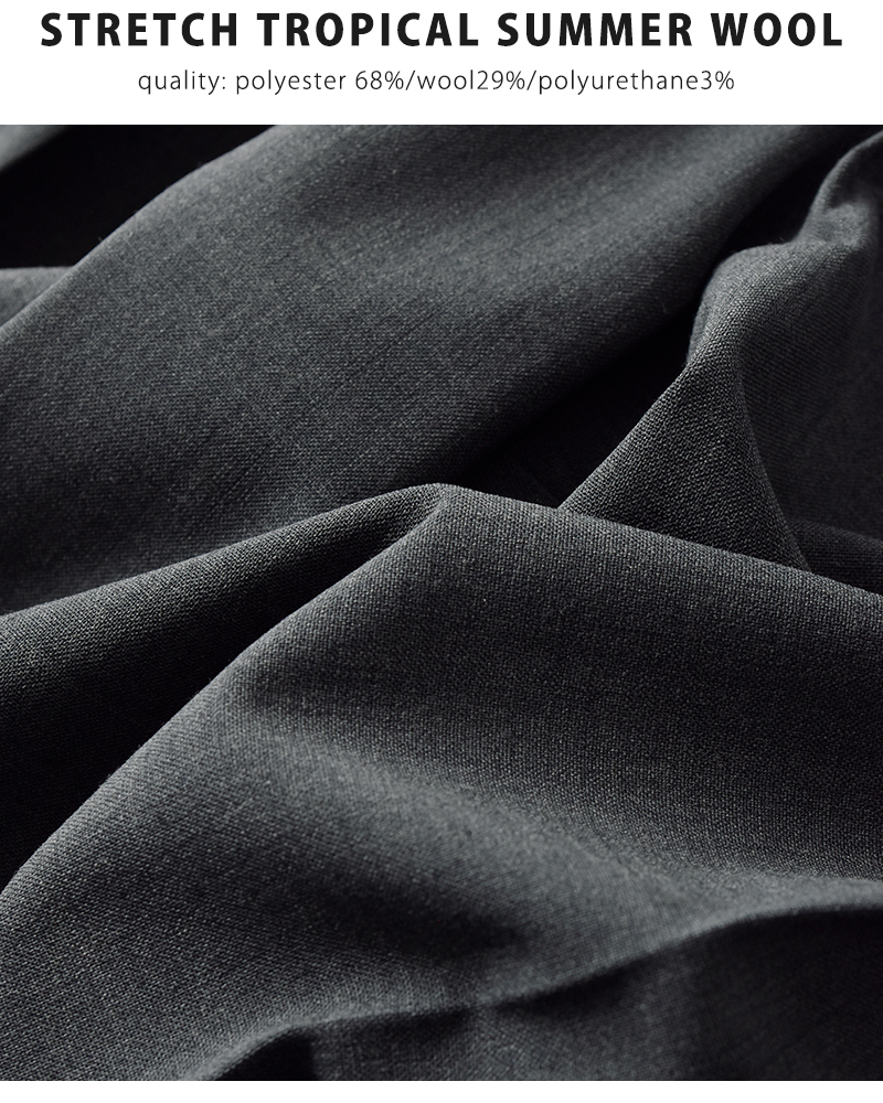 Shinzone シンゾーン ストレッチ トロピカル サマーウール トラウザー