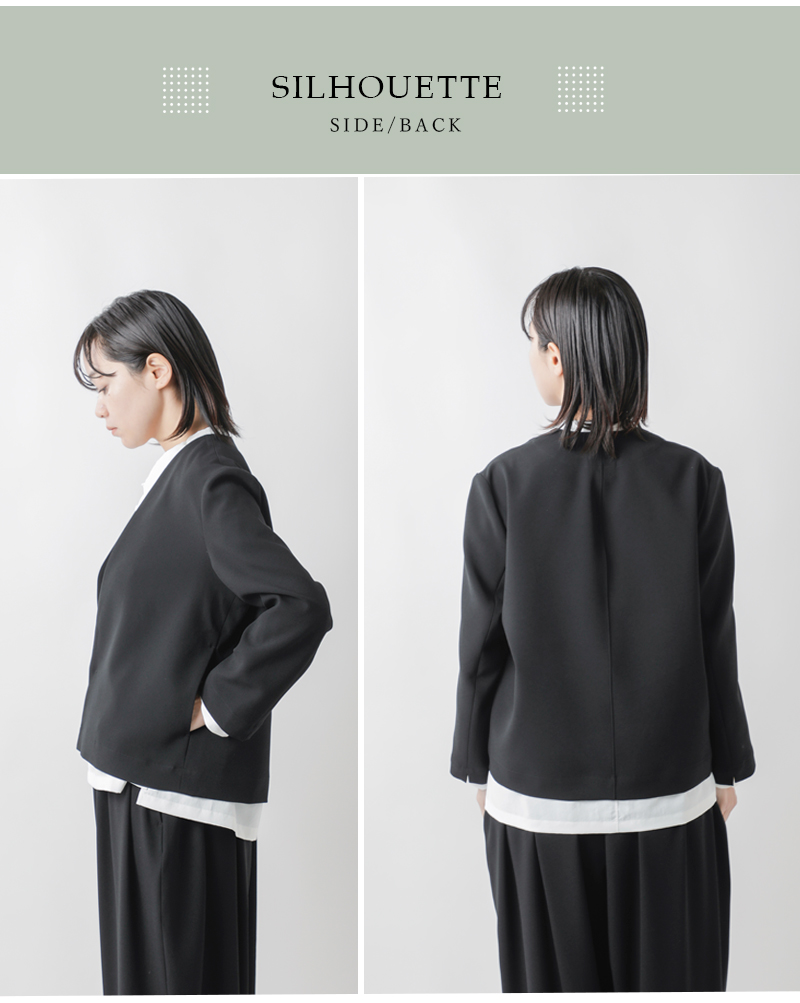 NO CONTROL AIR ノーコントロールエアー ライトクレープ ダブルクロス