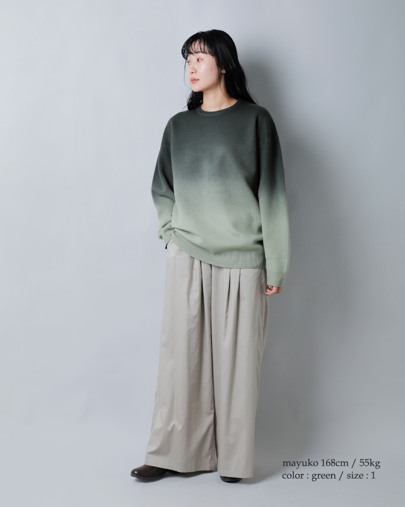 graphpaper グラフペーパー グラデーション ウールニット “Gradient