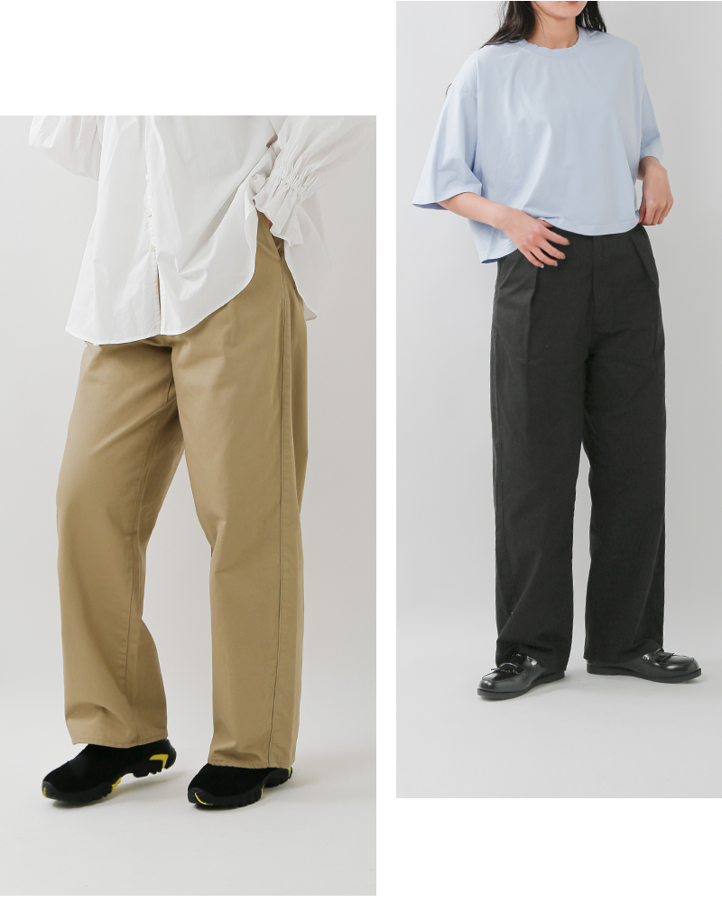 Johnbull ジョンブル チノ カーブ パンツ jl254p12 レディース 2026ss