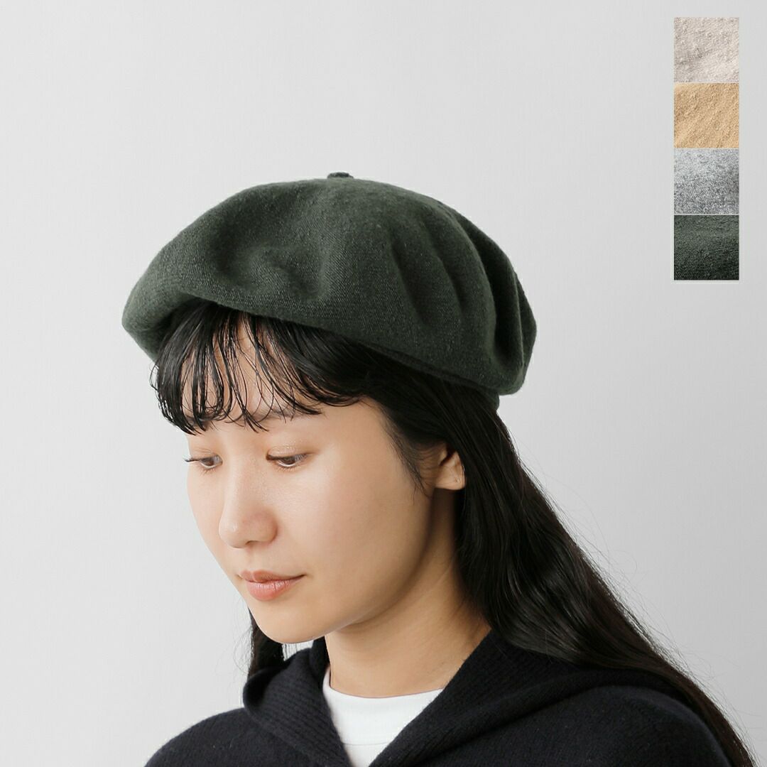 PLANTS PLEASE ベレー帽 グレー タグ付き PLANTS PLEASE ベレー帽