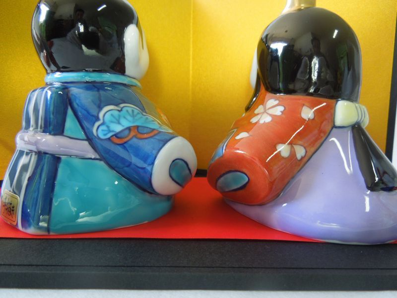 有田焼 節句】 初節句のお祝いに、焼き物のひな人形・かぶと・雛陶板