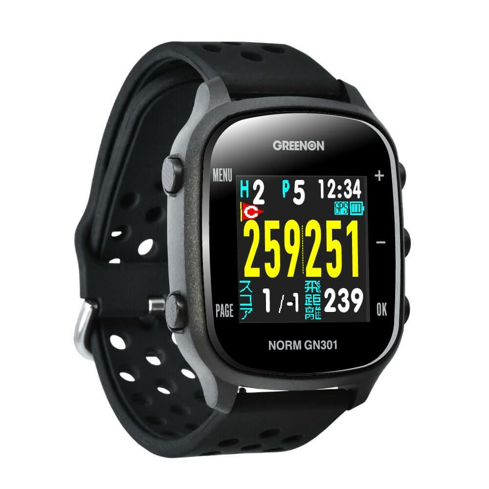 グリーンオン ザ・ゴルフウォッチ THE GOLF WATCH GS501 腕時計型 GPS