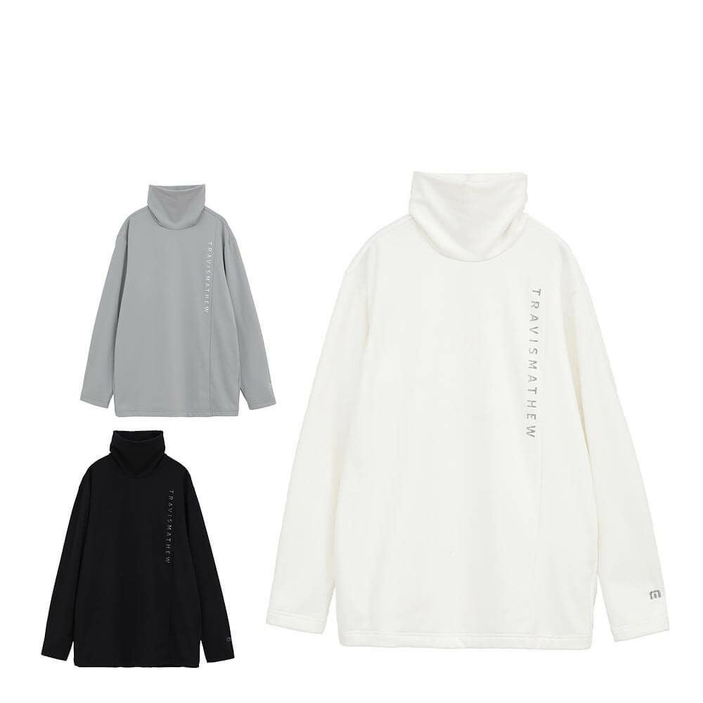 トラヴィスマシュー Travis Mathew メンズ ロゴプリント 長袖