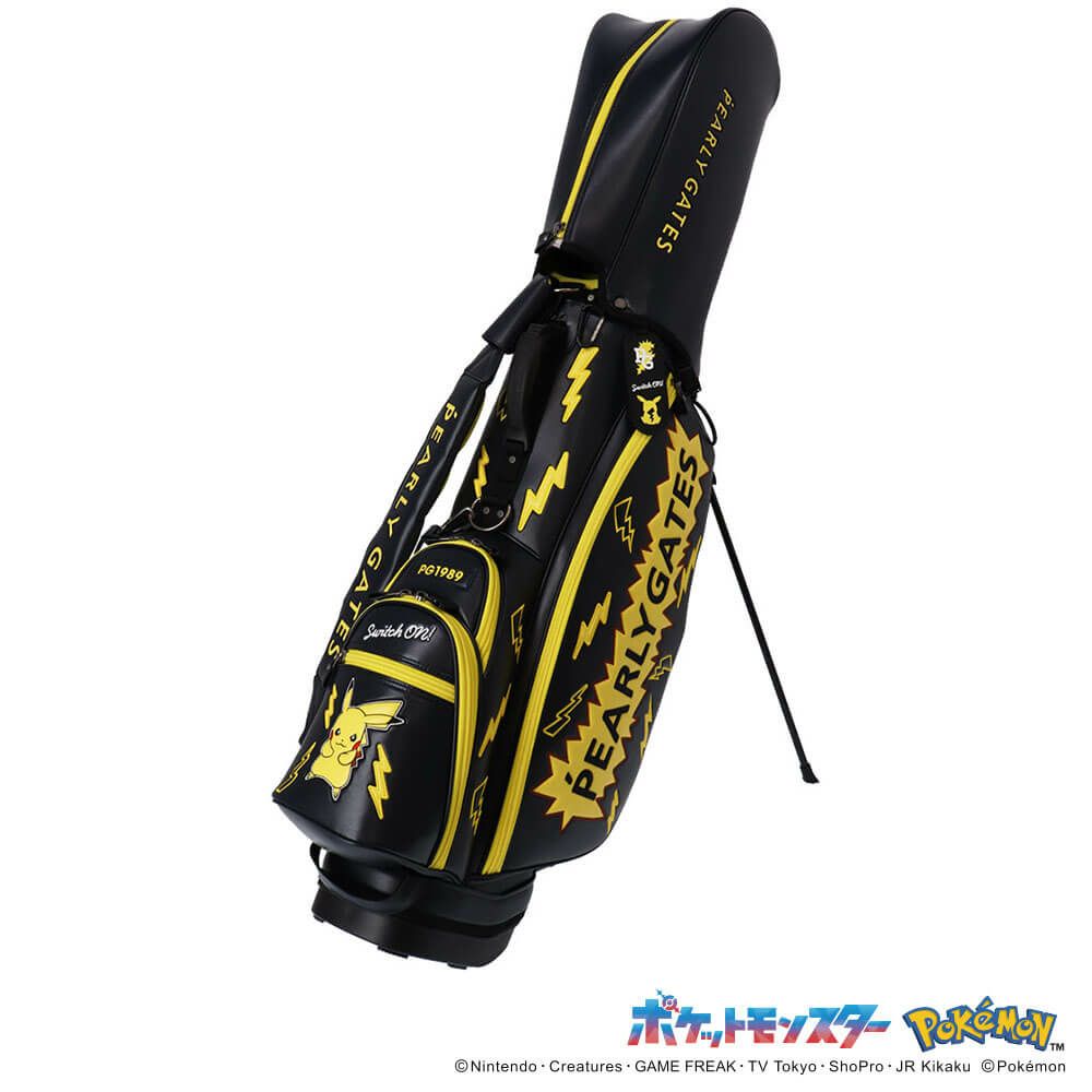 新品】 パーリーゲイツ キャディバッグ ポケモン ピカチュウ 9型3.6kg