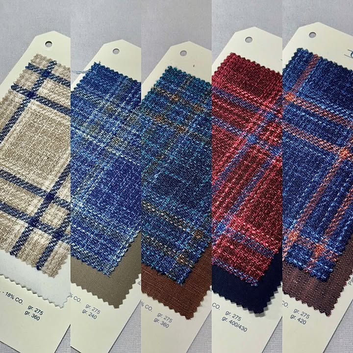 2025 SS New fabric Caccioppoli（カチョッポリ）JACKET SUITS