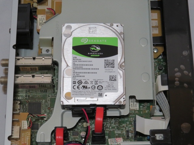 東芝TOSHIBA DBR-Z310 HDD(5TB)換装にトライしてみる(3) | AS400