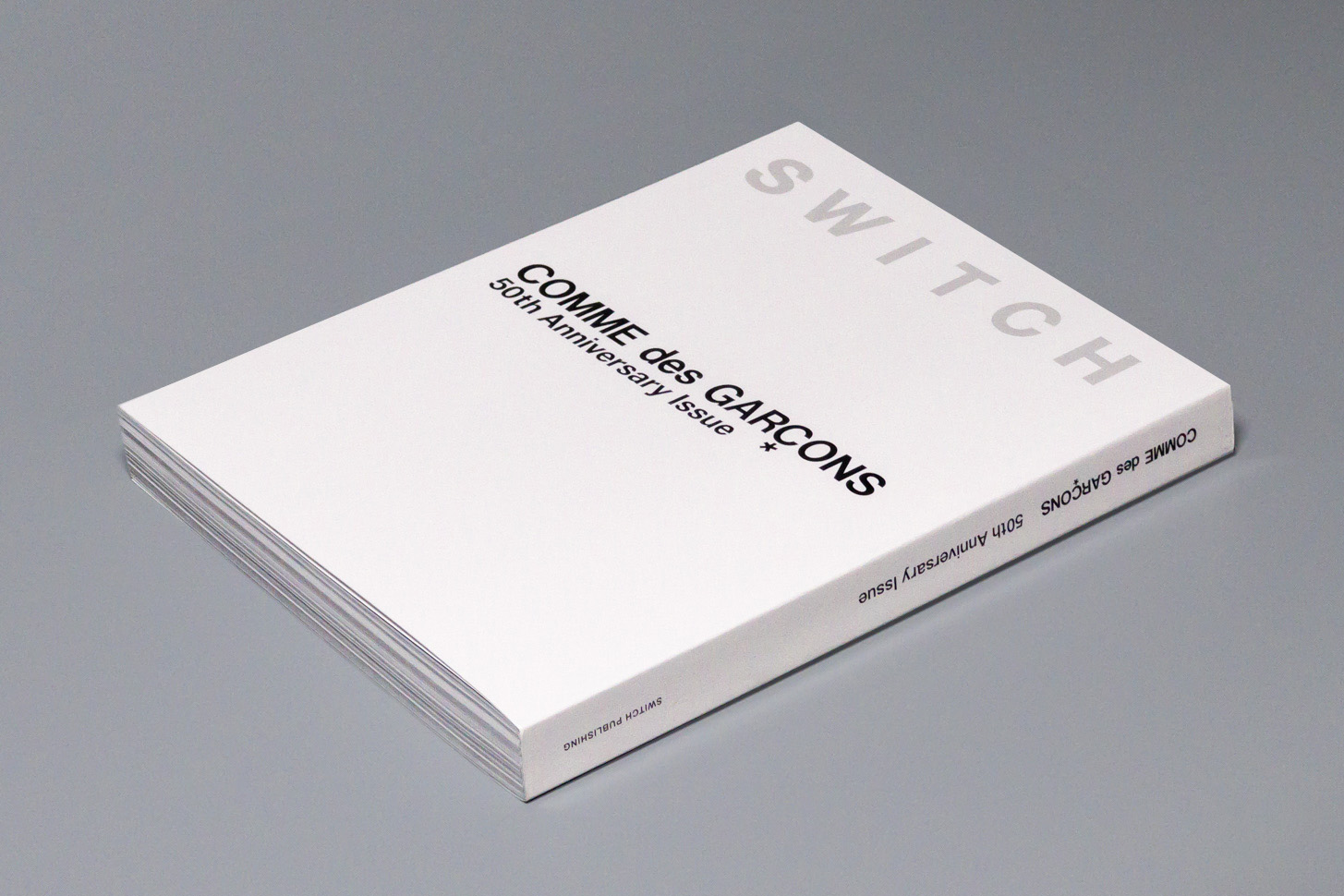 SWITCH: COMME des GARÇONS 50th Anniversary Issue