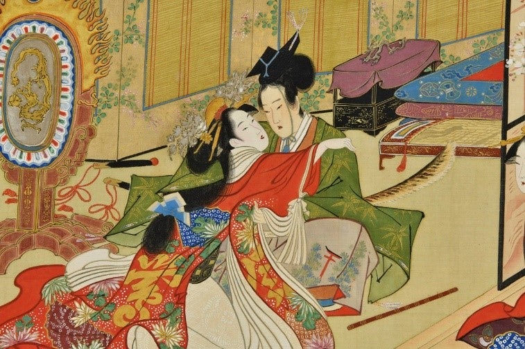 関西】浮世絵が描く「秘め事」の美－－細見美術館で「美しい春画―北斎