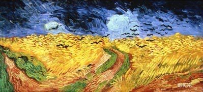 烏の飛ぶ麦畑」 フィンセント・ファン・ゴッホ | 世界の美術館