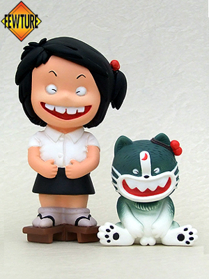 じゃりン子チエソフビシリーズ チエと小鉄
