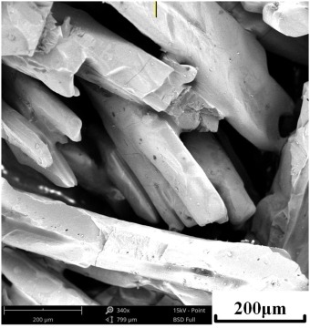 Direct preparation of magnesium borate (Mg2B2O5) ceramic from