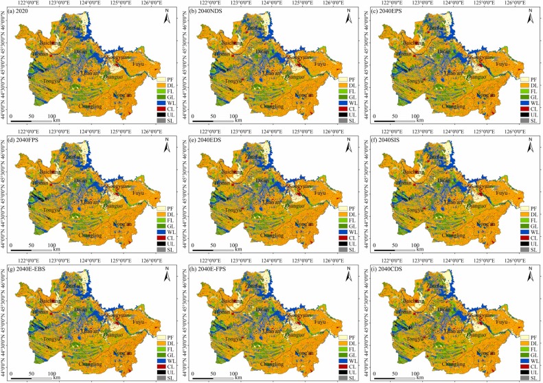 Supply and demand of agricultural water resources under future