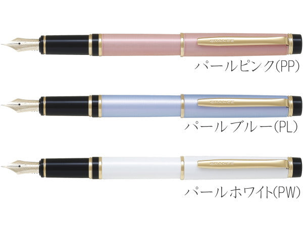 グランセ 万年筆 [細字/F] 金ペン 全3色 パイロット 140-FGRC-12SR-**F