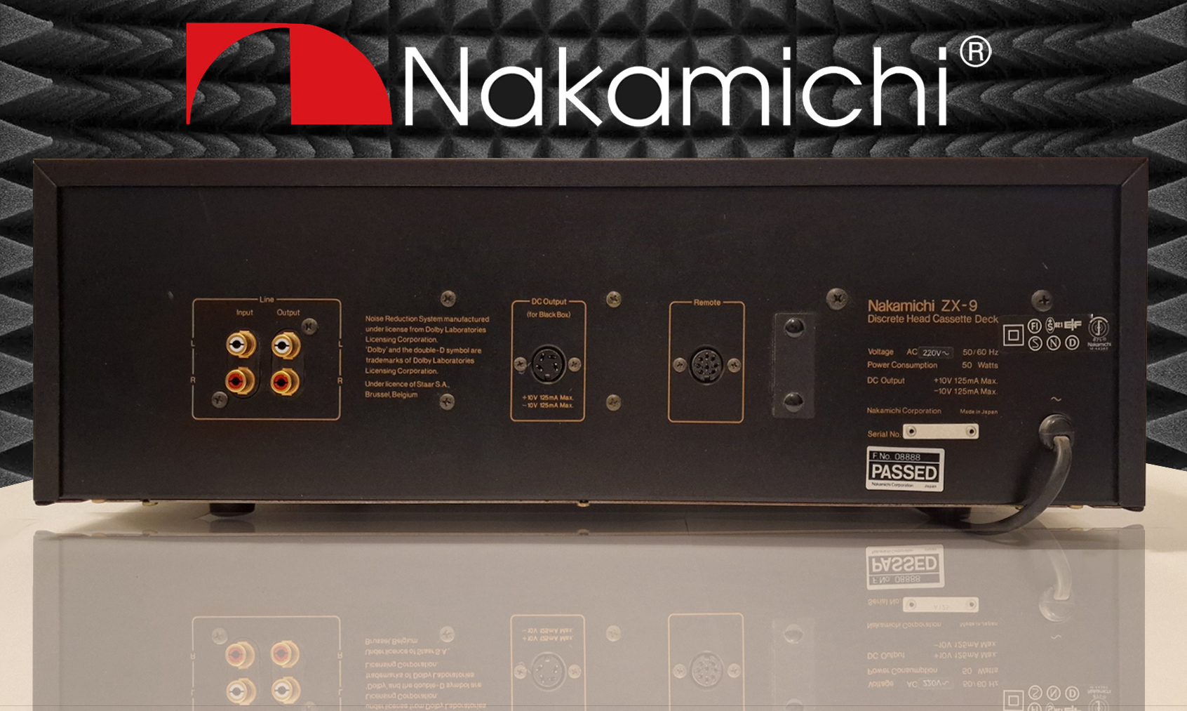 Nakamichi ZX-9 Cassette Deck