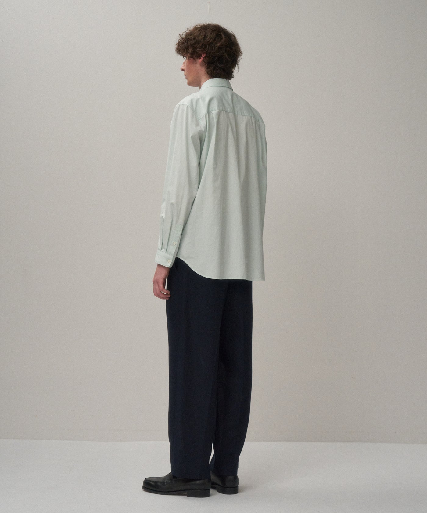 WASHER OXFORD | LOOSE FIT SHIRT – ATON | エイトン