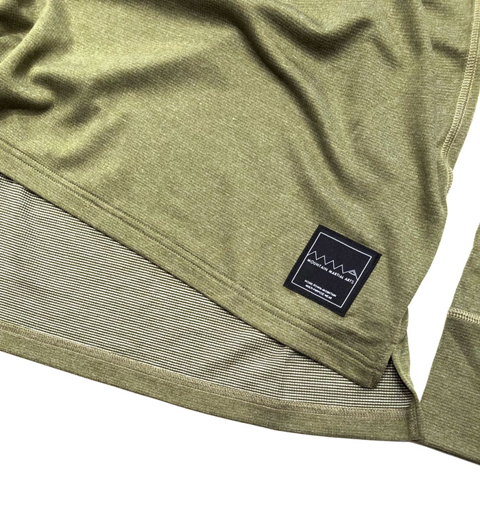 MOUNTAIN MARTIAL ARTS】MMA POLARTEC® Power Wool Neck Warm Tee | AT