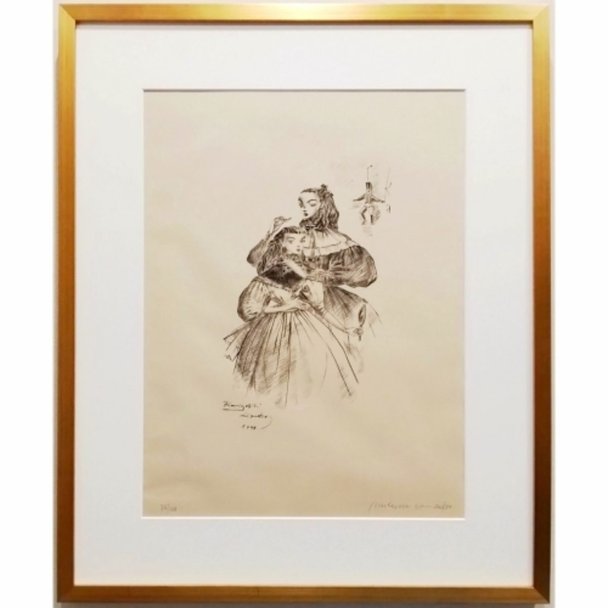 金子國義 挿画本オルペウスより 「詩人の首」 金子國義 挿画本
