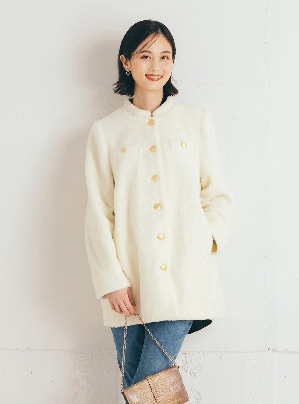 ウール混ボアコート NS-167 – ATELIER N'S
