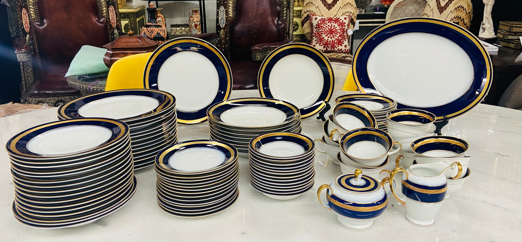 Rosenthal Classic Rose China Dinner Serving Set - 97 Pieces