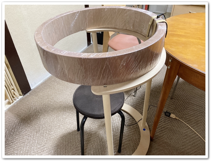 怪しさ満点、木製プラズマコイルがやってきた！ - 高槻富田・あつみ鍼灸院