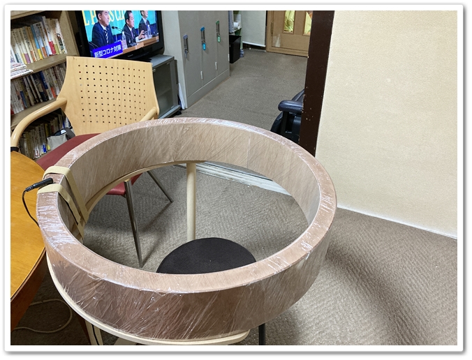 怪しさ満点、木製プラズマコイルがやってきた！ - 高槻富田・あつみ鍼灸院