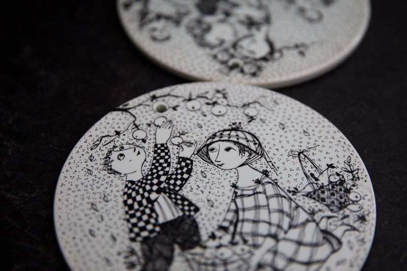 Nymolle〉Bjorn Wiinblad / Monthly Plate - October – At Sea Day