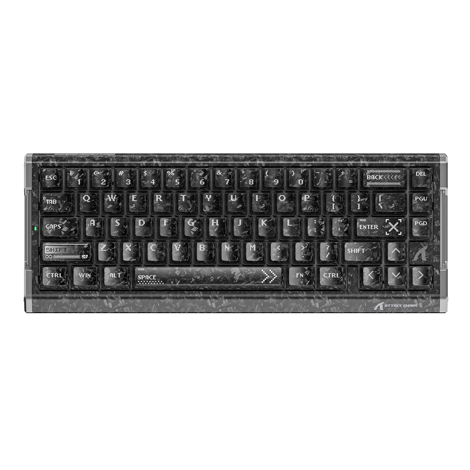 ATTACK SHARK X68PRO HE ワイヤレス マグネティック キーボード (C01