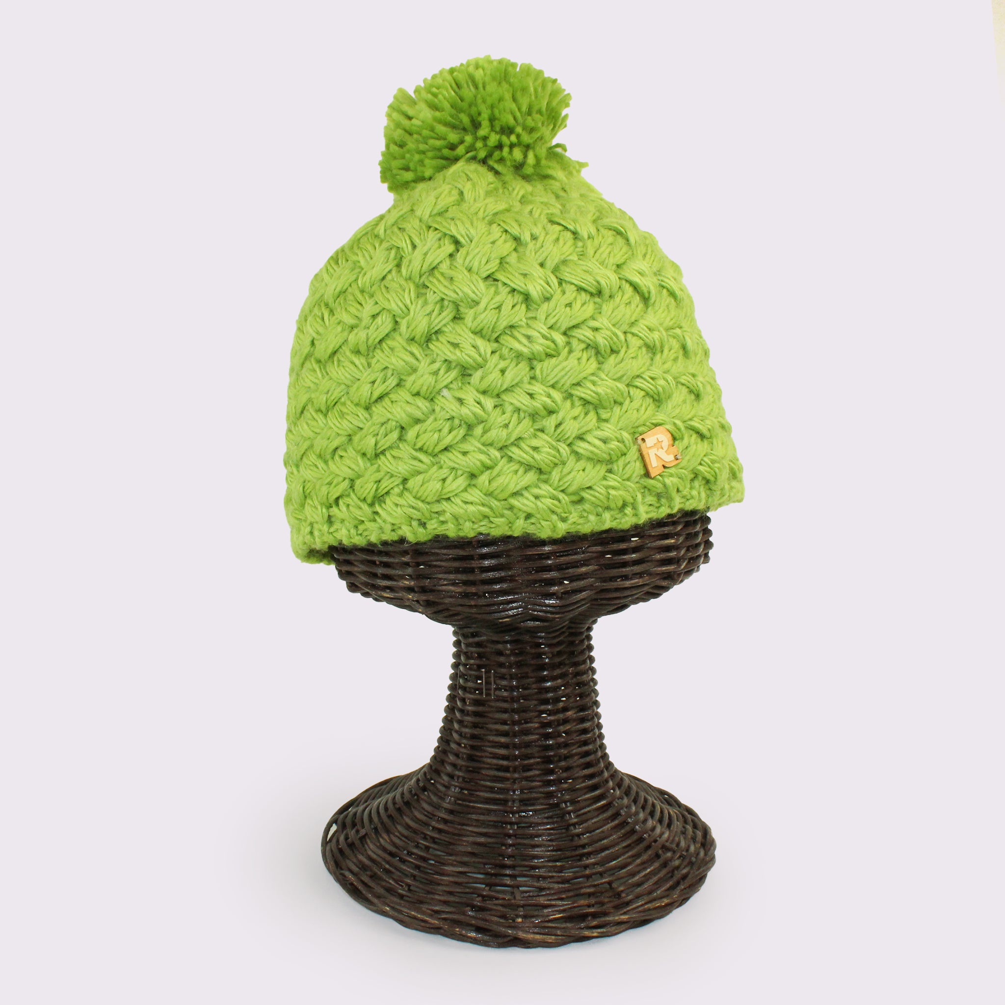 Herman（ヘルマン） ポンポン裏起毛ビーニー