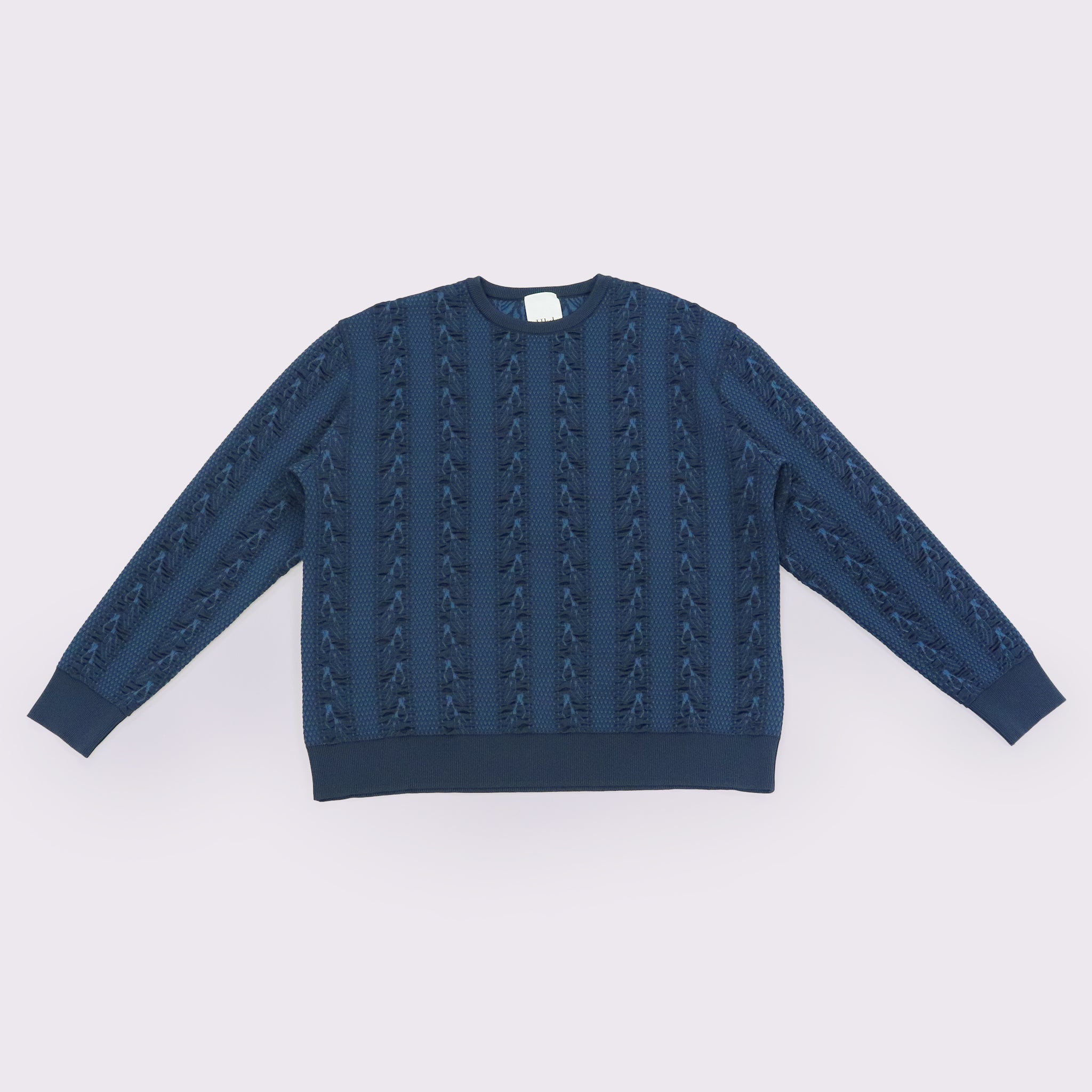 HKD/花澤ニットデザイン】鳥柄プルオーバー