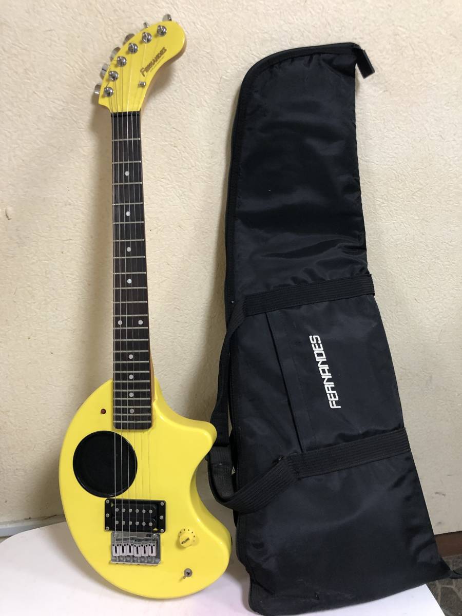 Fernandes ZO-3 エレキギター イエロー ギターケース付き 入荷情報