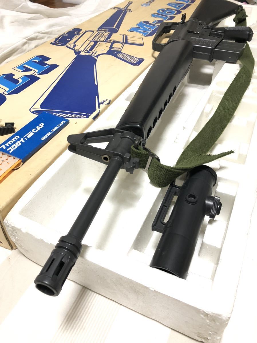 1979年 コクサイ M16 A1 ベトナム フルメタル 平玉火薬式 未発火 1979