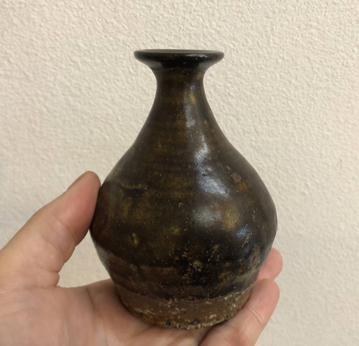 古唐津 和古美術収集家買出品 桃山 朝鮮唐津徳利 桃山～江戸初期 桃山