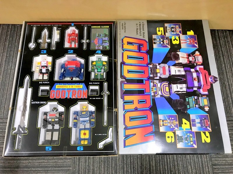 超合金 ゴッドマーズ 海外版(台湾製) 六神合体 ゴッドトロン GODTRON