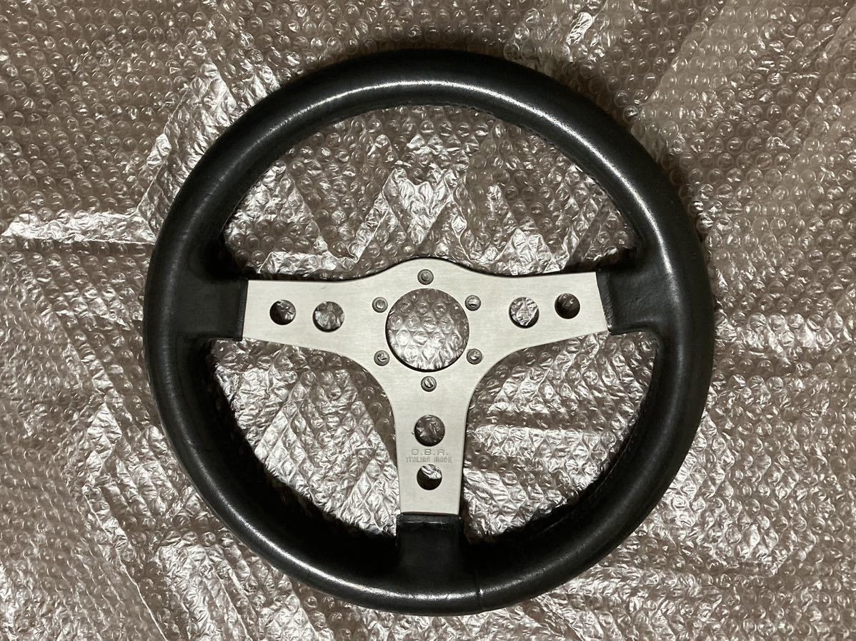 超希少なobaハンドル O.B.A. イタリア製 ステアリング オバハン オバ