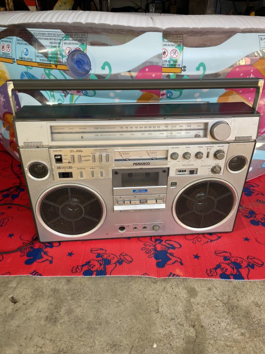 HITACHI 日立 パディスコ TRK-8600RM FM/AM ラジカセ ステレオカセット