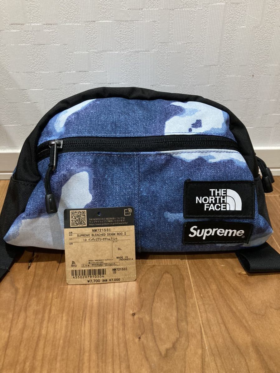 Supreme × The North Face ブリーチデニムバッグ