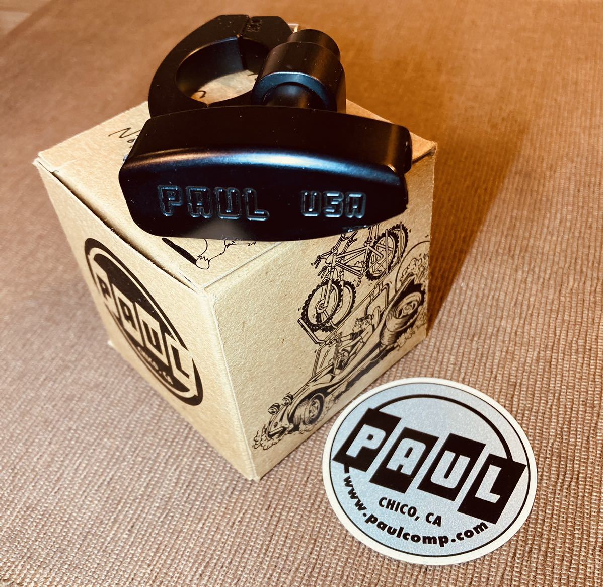 PAUL ポール Component ポール チェーンキーパー28.6mm 美品 PAUL