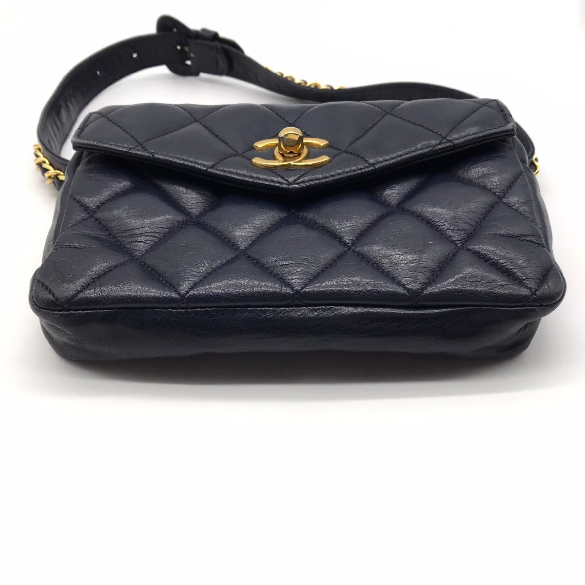 CHANEL シャネル ココマーク ターンロック マトラッセ ウエストポーチ