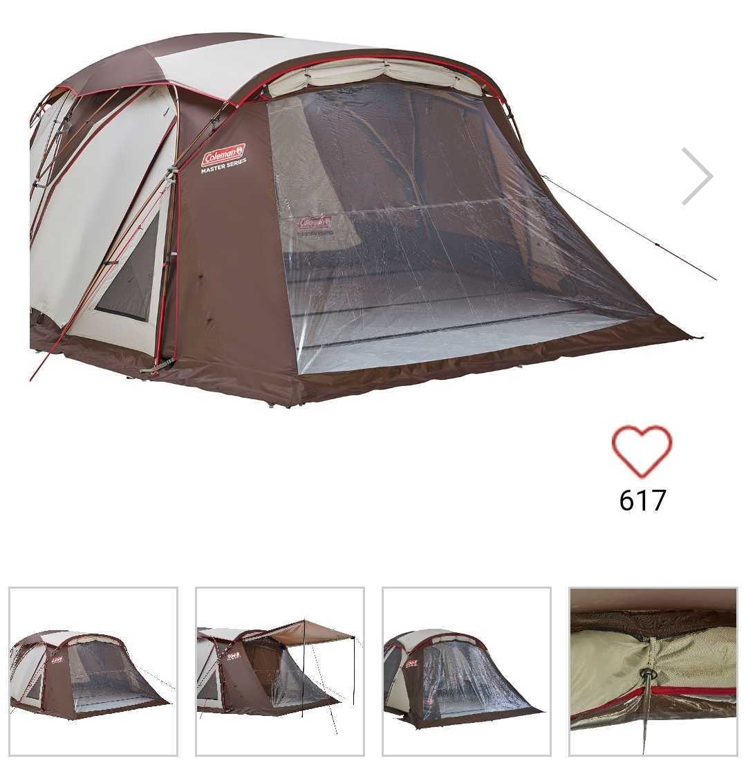 テント・タープ Coleman MASTER SERIES CLEARWALL クリアウォールの